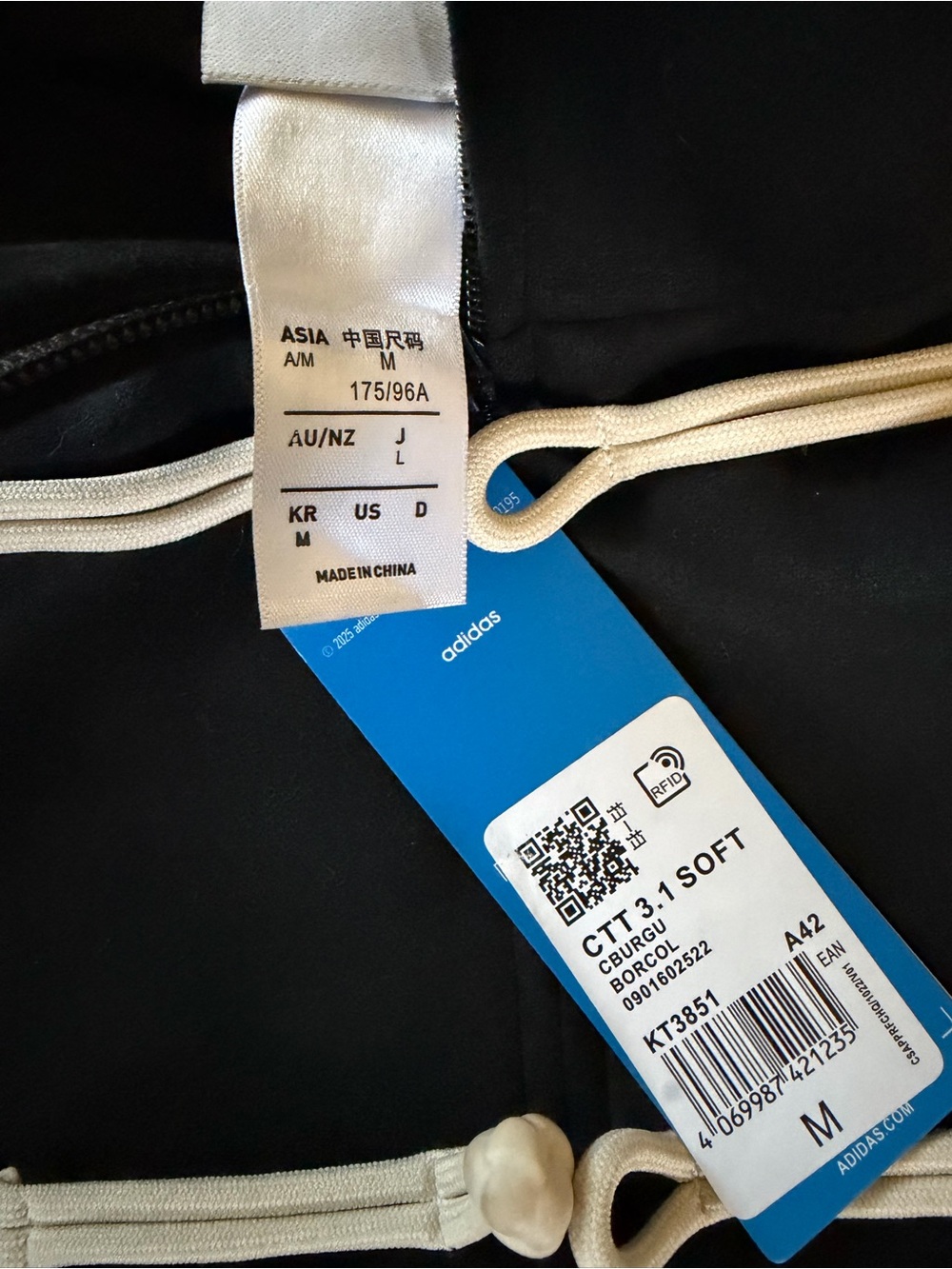 NWT Adidas Black Track Jacket - Chinese new year - Picture 6 of 6